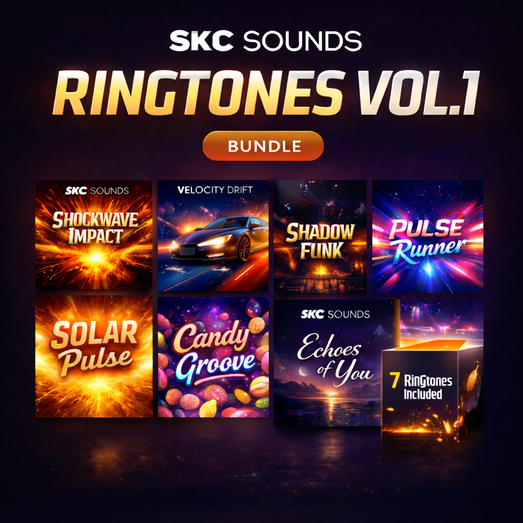 SKC Sounds - Ringtones Vol.1 (7 Premium Ringtones Pack)