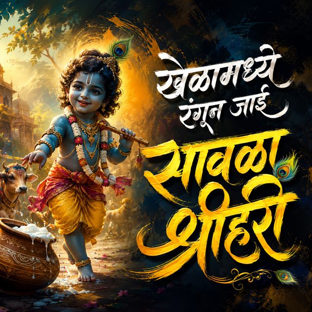 Nisha Mahajan - 'Khelamadhye Rangun Jai Savala Shrihari' [Ringtone]