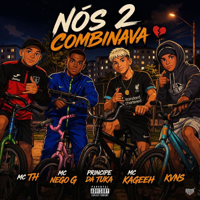 Príncipe da Tuka - 'Nós 2 Combinava (feat. Mc Kageeh & Kvns & SHELBY REC & Mc TH & MC NegoG)' [Ringtone]