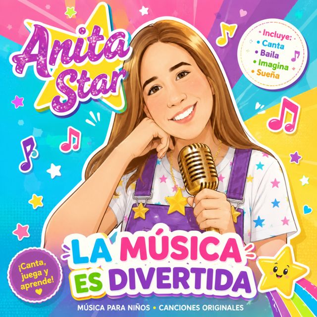 Anita Star - 'La Música es Divertida' [Ringtone]