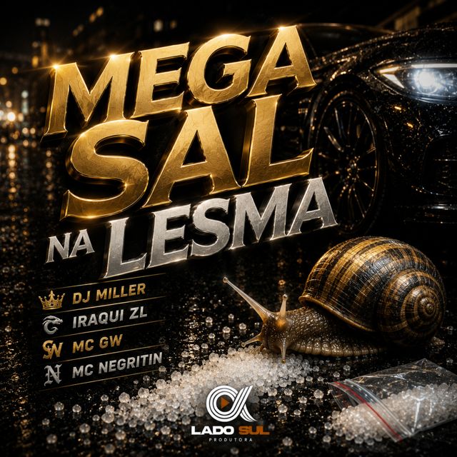 DJ Miller Oficial - 'Mega Sal na Lesma (feat. Iraqui ZL & Mc Gw & MC Negritin)' [Ringtone]