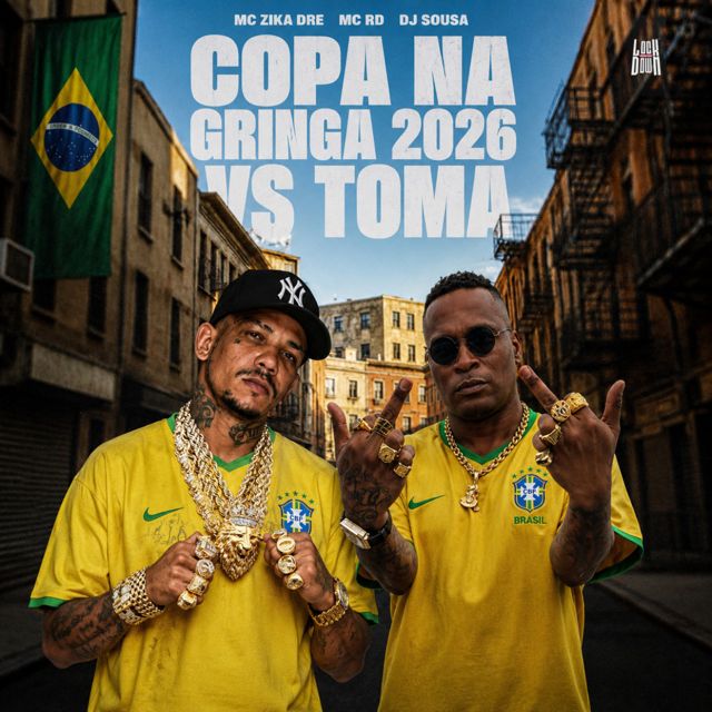 Mc Zika Dre. - 'Copa na Gringa 2026 vs Toma (feat. MC RD & DJ SOUSA)' [Ringtone]
