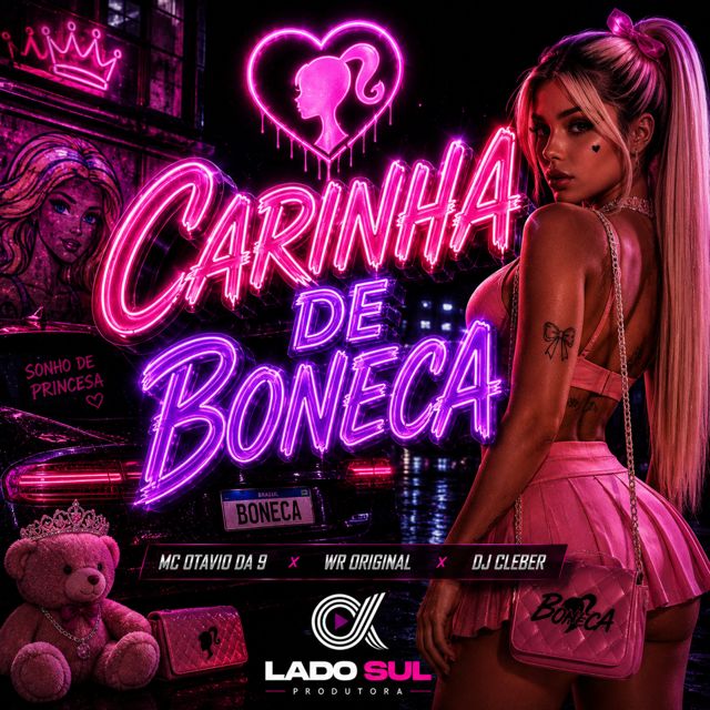 Mc Otávio da 9 - 'Carinha de Boneca (feat. WR Original & DJ CLEBER)' [Ringtone]