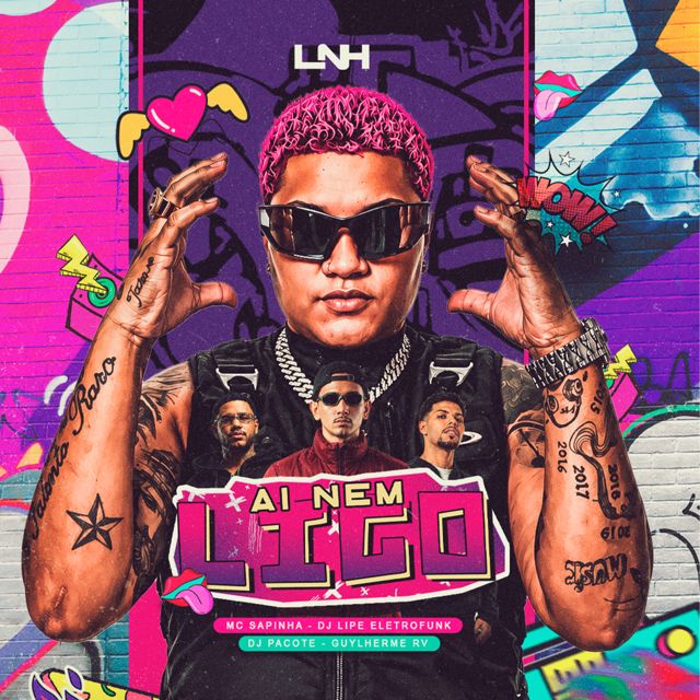 DjPacote Music - 'Ai nem Ligo (feat. Mc Sapinha & Dj Lipe EletroFunk & DJ Guylherme Rv)' [Ringtone]