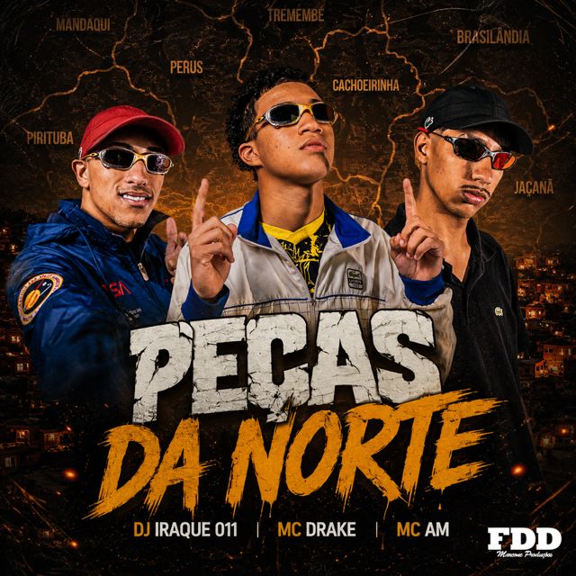 DJ Iraque 011 - 'Peças Da Norte (feat. Mc Drake & MC AM & FDD Marcone)' [Ringtone]