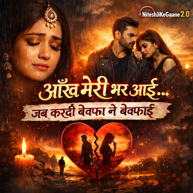 NiteshJiKeGaane - 'Aankh Meri bhar Aayi Jab Kardi Bewafa ne bewfai (feat. Nitesh Thakur)' [Ringtone]