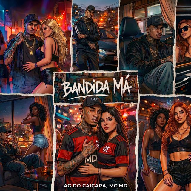 MC MD - 'Bandida má (feat. DJ AG do Caiçara)' [Ringtone]