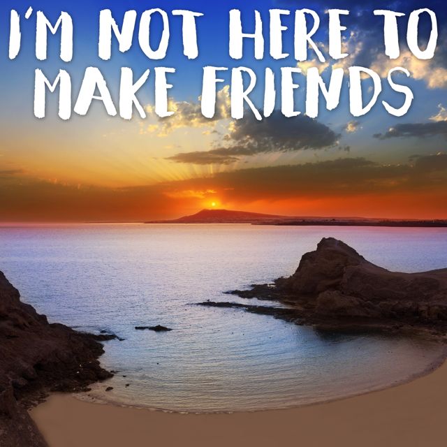 Tropical Jawns - 'I'm Not Here To Make Friends (Marimba)' [Ringtone]