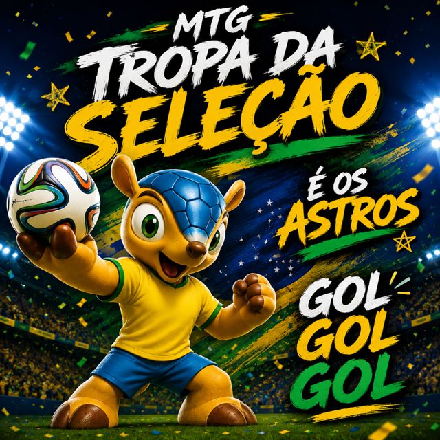 Dj Vinicin do Concórdia - 'TROPA DA SELEÇÃO, É OS ASTROS, GOL GOL GOL (feat. Mc Vuk Vuk & 100 O Vulgo)' [Ringtone]