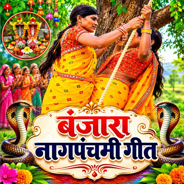 Dinesh Bandu Jadhav - 'Banjara Nagpanchami Geet (Live) (feat. Jijabai Shyamrao Aade & Parubai Jadhav)' [Ringtone]