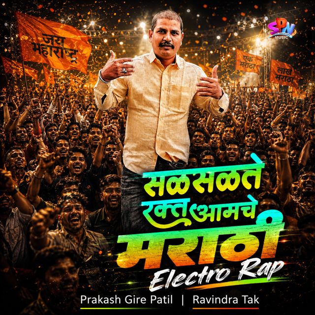 Ravindra Tak - 'Salsalte Rakt Aamche Marathi (Electro Rap) (feat. Prakash Gire Patil)' [Ringtone]