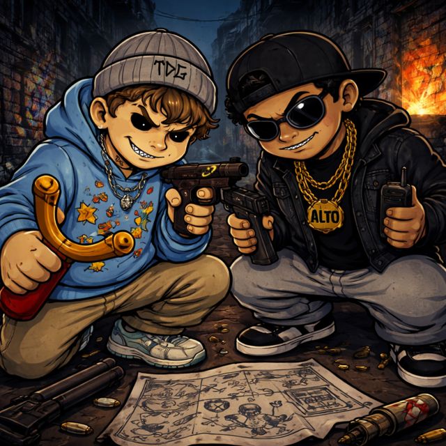 TDG - 'ARMAS NA SUA DIREÇÃO (feat. ManoAlto)' [Ringtone]