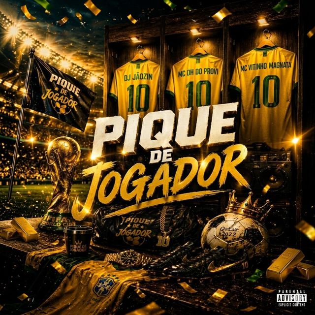 MC DH DO PROVI - 'PIQUE DE JOGADOR (feat. MC VITINHO MAGNATA & DJ JÃOZIN ZN & JOW HITS)' [Ringtone]