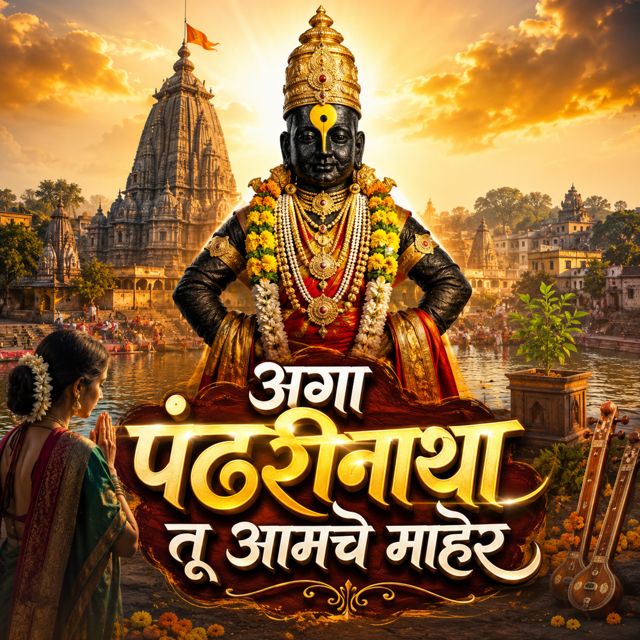 Sagar Mahajan SM - 'Aga Pandharinatha Tu Aamche Maher (feat. Ashok Koli)' [Ringtone]