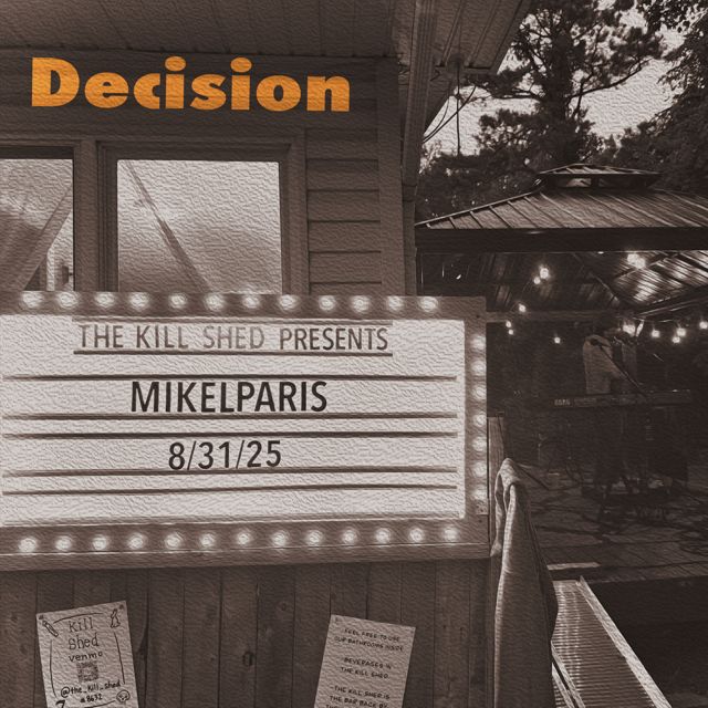 MikelParis - 'Decision (Live at the Kill Shed)' [Ringtone]