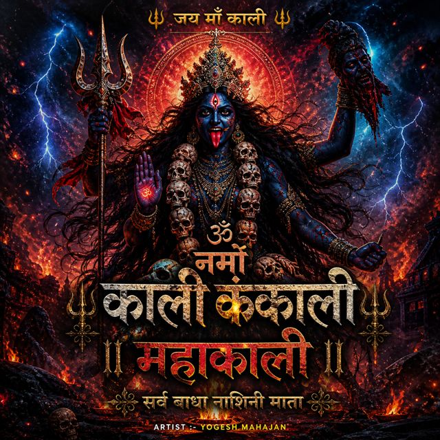 Yogesh Mahajan - 'Om Namo Kali Kankali Mahakali' [Ringtone]