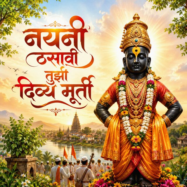 Sagar Mahajan SM - 'Nayani Thasavi Tujhi Divya Murti (feat. Nisha Mahajan)' [Ringtone]