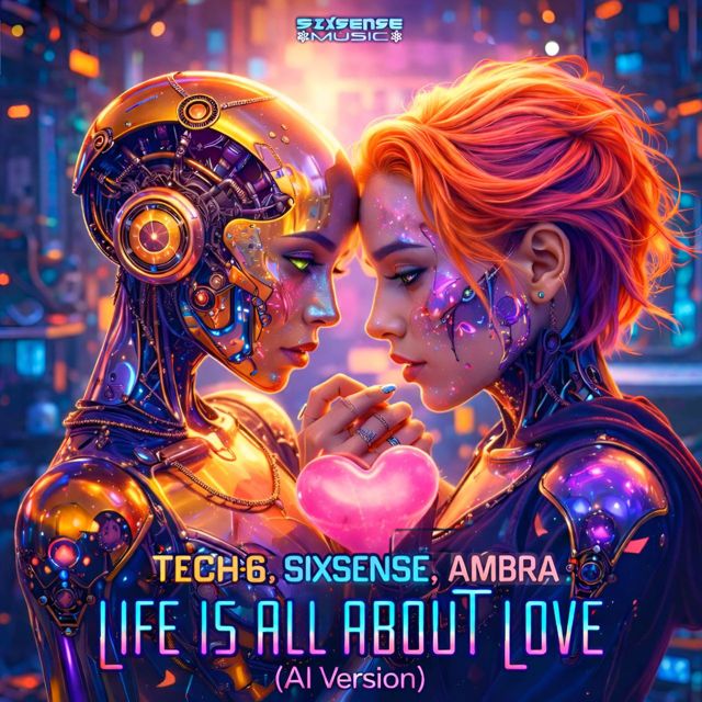 Tech6 - 'Life Is All About Love (Ai Version) (feat. Sixsense & Ambra & Cloud6)' [Ringtone]