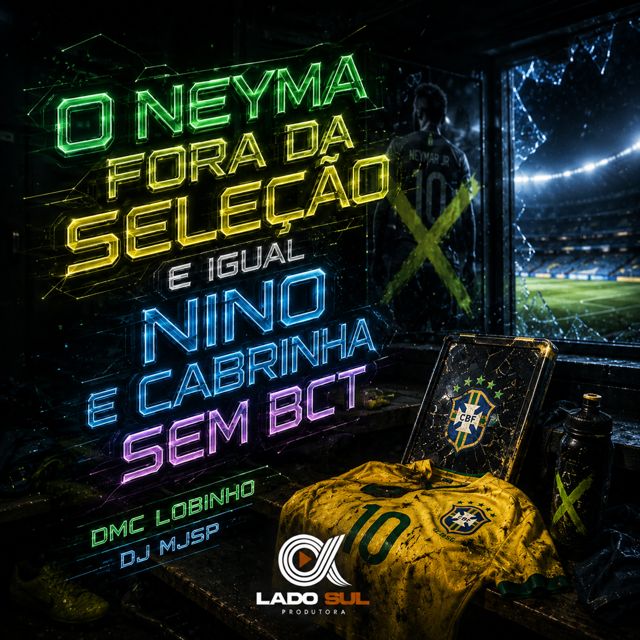 Mc Lobinho - 'O Neyma Fora da Seleção e Igual Nino e Cabrinha sem Bct (feat. DJ MJSP)' [Ringtone]