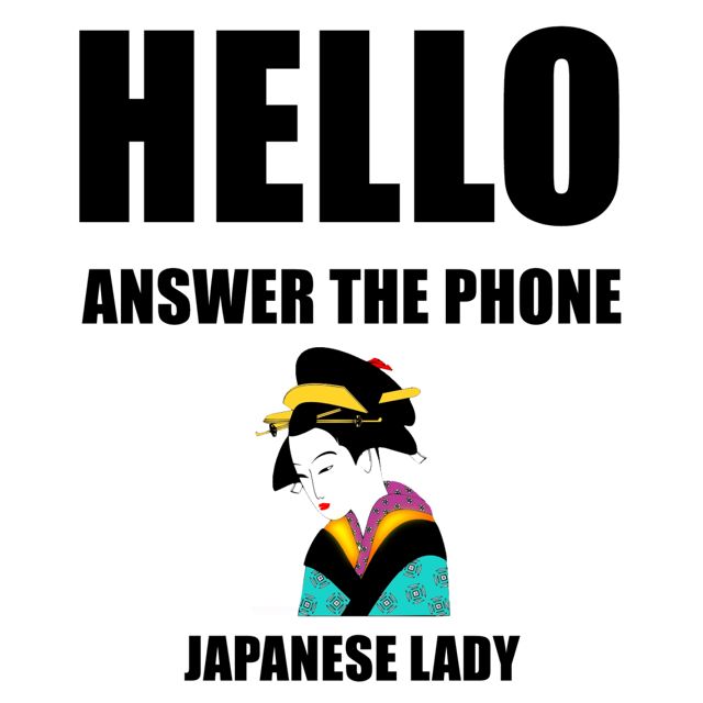 Asian Lady Phone - 'Hello Answer The Phone Japanese Lady' [Ringtone]