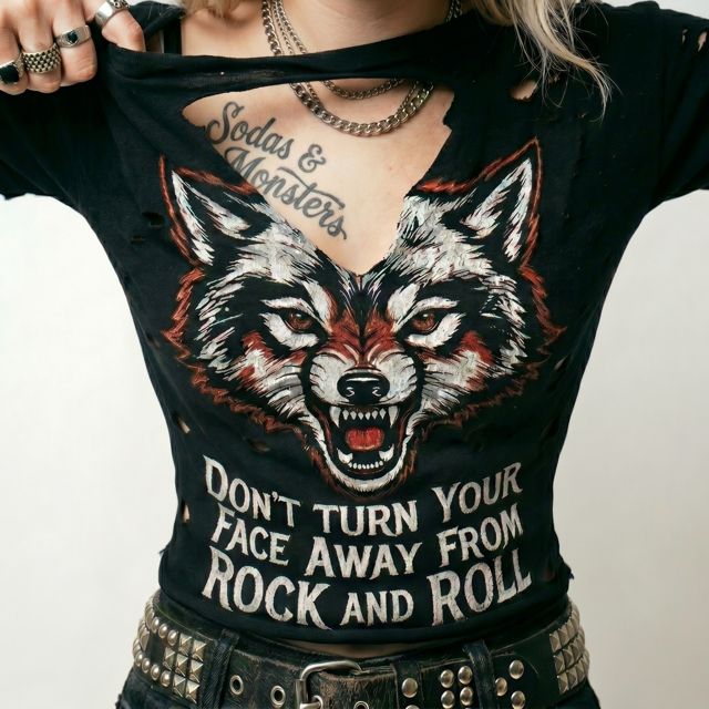 Sodas - 'Don't Turn Your Face Away From Rock And Roll (feat. Monsters)' [Ringtone]