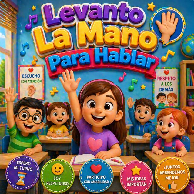 Dulce Melodía Kids - 'Levanto La Mano Para Hablar' [Ringtone]