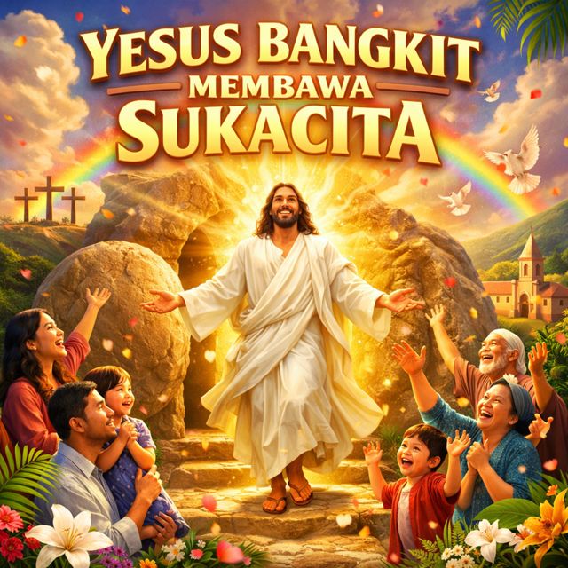 Puji Worship - 'Yesus Bangkit Membawa Sukacita' [Ringtone]