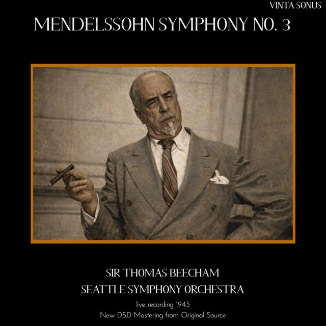 Studio Vinta Sonus - 'Symphony No. 3. IV. Allegro vivacissimo - Allegro maestoso assai (New DSD Mastering) (feat. Sir Thomas Beecham & Seattle Symphony Orchestra)' [Ringtone]