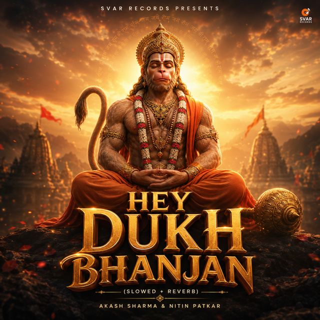 Akash Sharma - 'Hey Dukh Bhanjan (Slowed + Reverb) (feat. Nitin Patkar)' [Ringtone]
