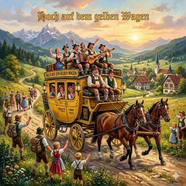 The Fl0w - 'Hoch auf dem gelben Wagen (Techno Mix)' [Ringtone]