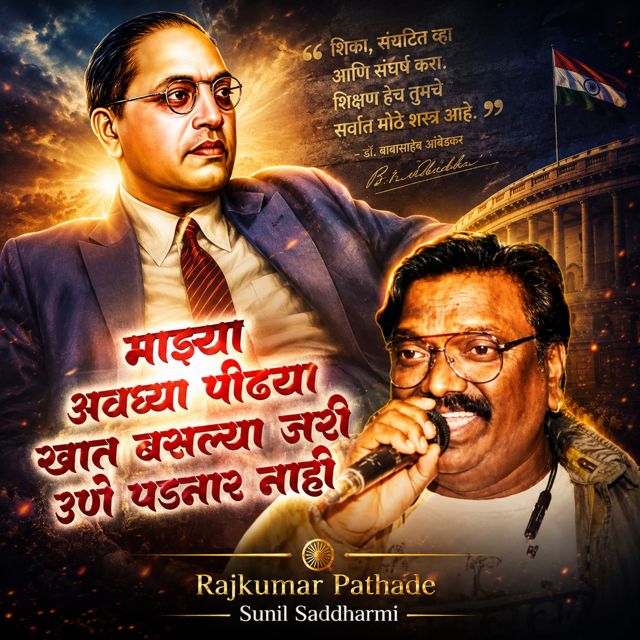 Rajkumar Pathade - 'Majhya Avghya Pidhya Khatbaslya Tari Une Padnar Nahi (Live) (feat. Sunil Saddharmi)' [Ringtone]