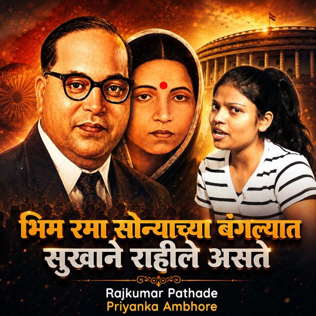 Rajkumar Pathade - 'Bhim Rama sonyachya banglyat sukhane Rahile aste (feat. Priyanka Ambhore)' [Ringtone]