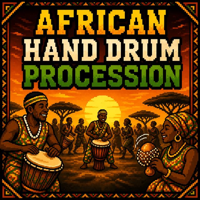 Hook Craft - 'African Hand Drum Procession' [Ringtone]