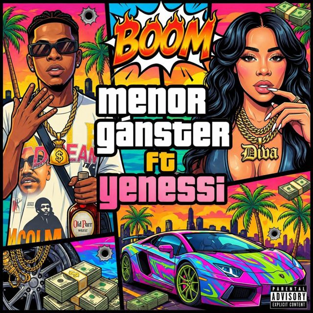 Menor Ganster - 'Boom (feat. Yenessi)' [Ringtone]