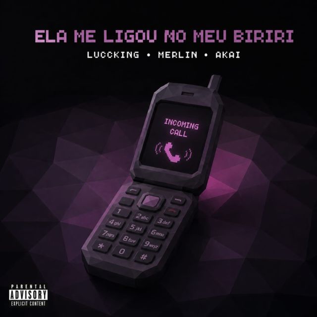 Luccking - 'ELA ME LIGOU NO MEU BIRIRI (feat. Merlin MC & Akai & Prod. bge)' [Ringtone]