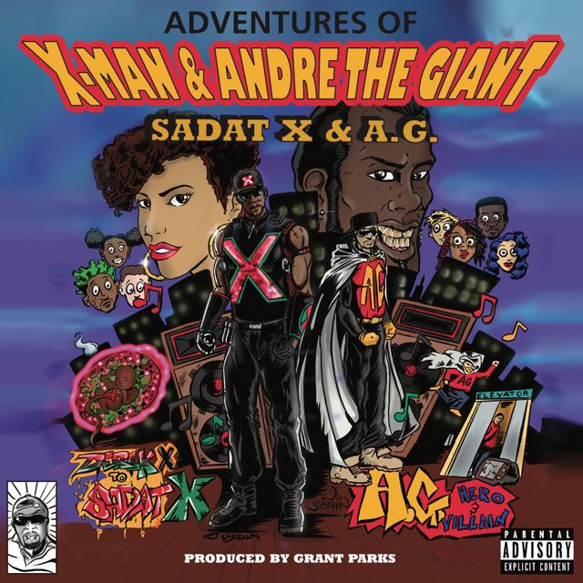 Sadat - 'Adventures of X-Man & Andre the Giant (feat. A.G.)' [Ringtone]