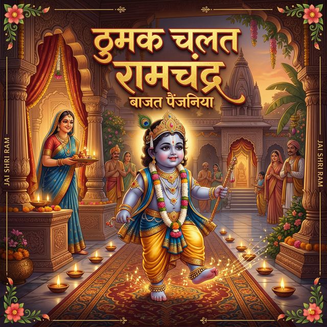 Sagar Mahajan SM - 'Thumak Chalat Ram Chandra Bajat Painjaniya' [Ringtone]