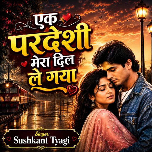 Sushkant Tyagi - 'Ek Pardeshi Mera Dil Le Gya (Hindi) (feat. Vikash Mishra & Pyare Piyush)' [Ringtone]