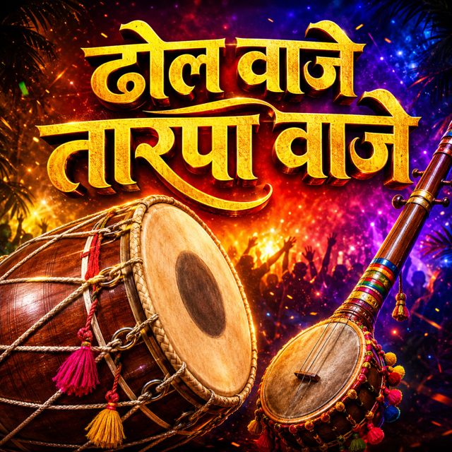 Dinesh Pawra - 'Dhol Waje Tarpa Waje' [Ringtone]