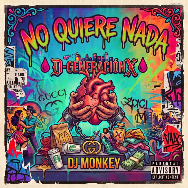 DJ Monkey - 'No Quiere Nada (Cover) (feat. Degeneracion-X)' [Ringtone]