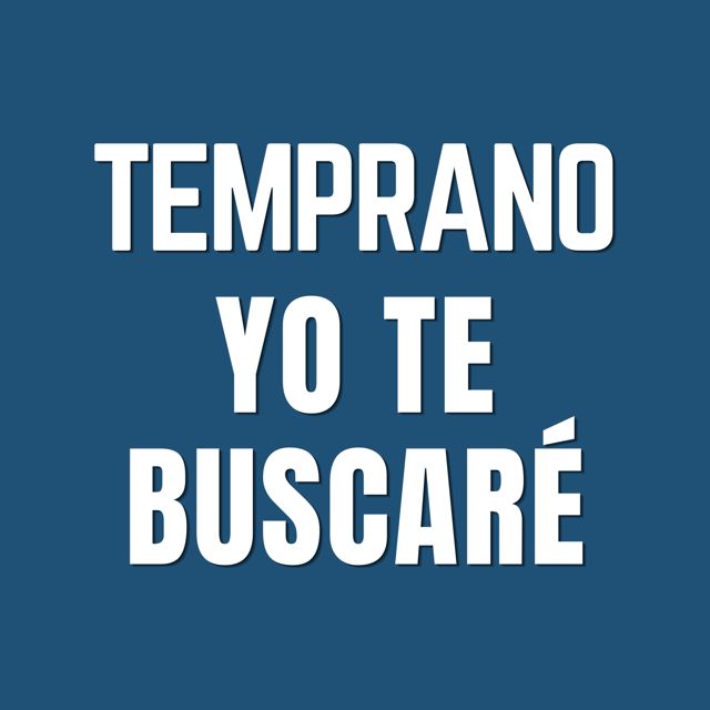 Adriano Avila - 'Temprano Yo Te Buscaré' [Ringtone]