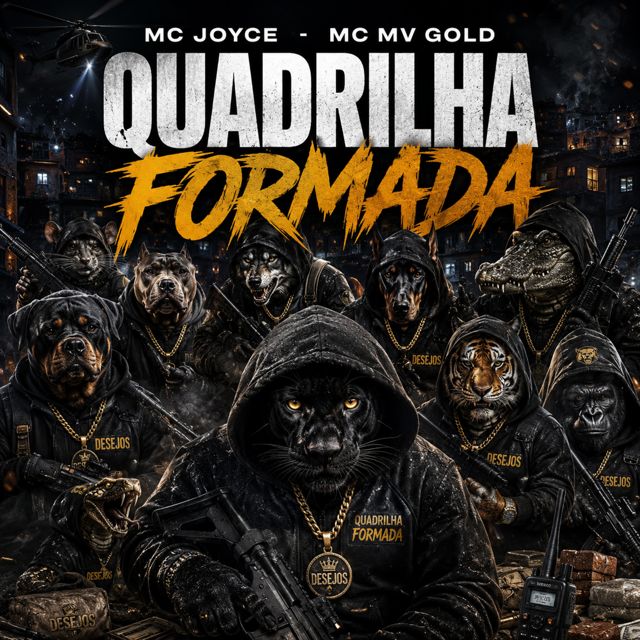 MC JOYCE - 'QUADRILHA FORMADA (feat. MC MV GOLD & NG HITS & DJ NEGUEBA ORIGINAL)' [Ringtone]