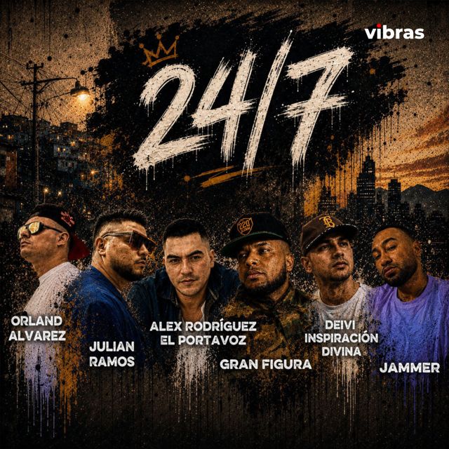 JULIAN RAMOS - '24/7 (feat. Orland Alvarez & Alex Rodríguez (El Portavoz) & Gran Figura & Deivi Inspiración Divina & Jammer)' [Ringtone]