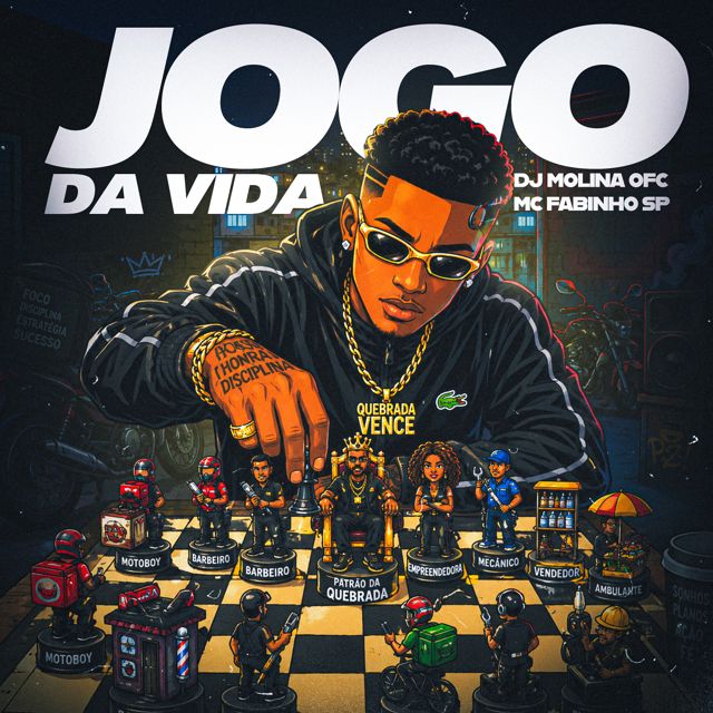 DJ MOLINA OFC - 'Jogo Da Vida (feat. MC Fabinho SP)' [Ringtone]