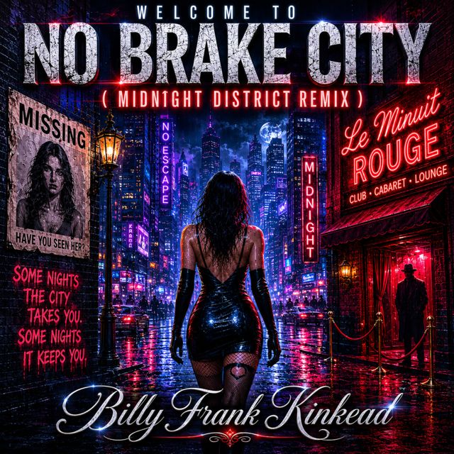 Billy Frank Kinkead - 'Welcome To No Brake City (Midnight District Remix)' [Ringtone]
