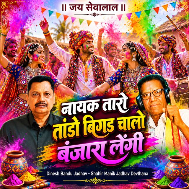Dinesh Bandu Jadhav - 'Nayak Taro Tando Bigad Chalo Banjara Lengi (Live) (feat. Shahir Manik Jadhav Devthana)' [Ringtone]