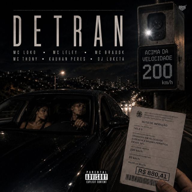MC LOKO RS - 'Detran (feat. Mc Leley 00 & Mc Thony & Kauhan Peres & Bradock Do Sul & DJ Luketa & SHELBY REC)' [Ringtone]