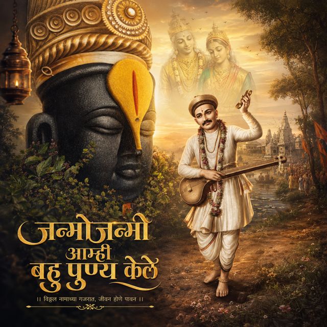 Sagar Mahajan SM - 'Janmojanmi Aamhi Bahu Punya Kele (Abhang) (feat. Nisha Mahajan)' [Ringtone]