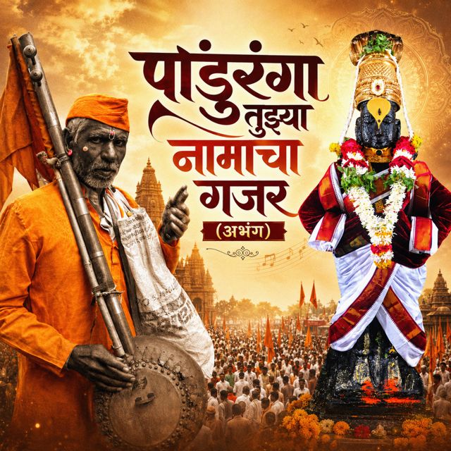 Sagar Mahajan SM - 'Panduranga Tujhya Namacha Gajar (Abhang) (feat. Nisha Mahajan)' [Ringtone]
