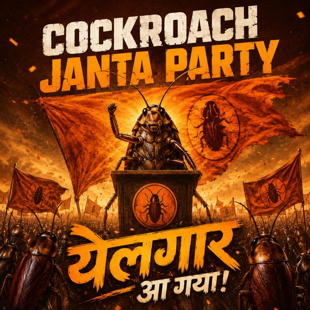 Ashok Koli - 'Cockroach Janta Party Ka Yelgaar Aa Gaya' [Ringtone]